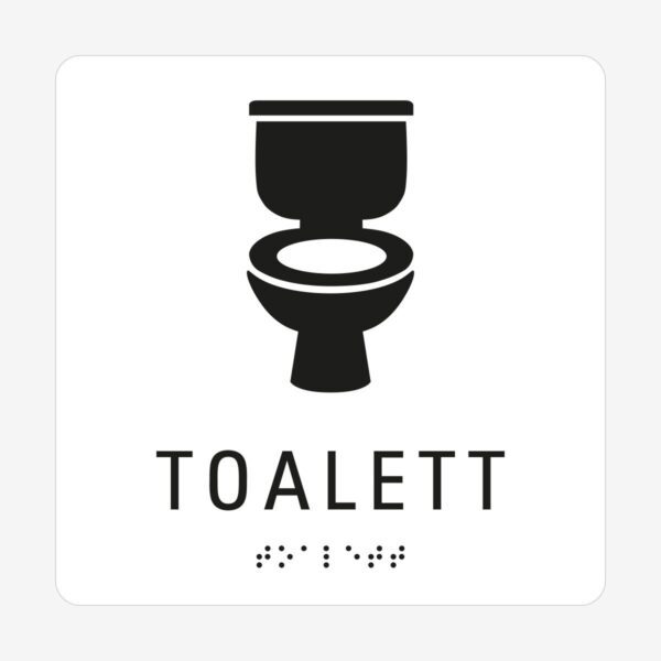 Toalett_taktil_skylt_vit