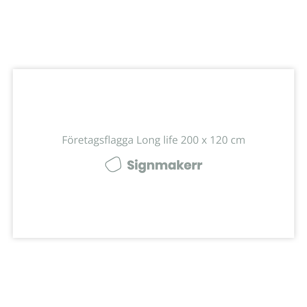 Företagsflagga 200x120 cm